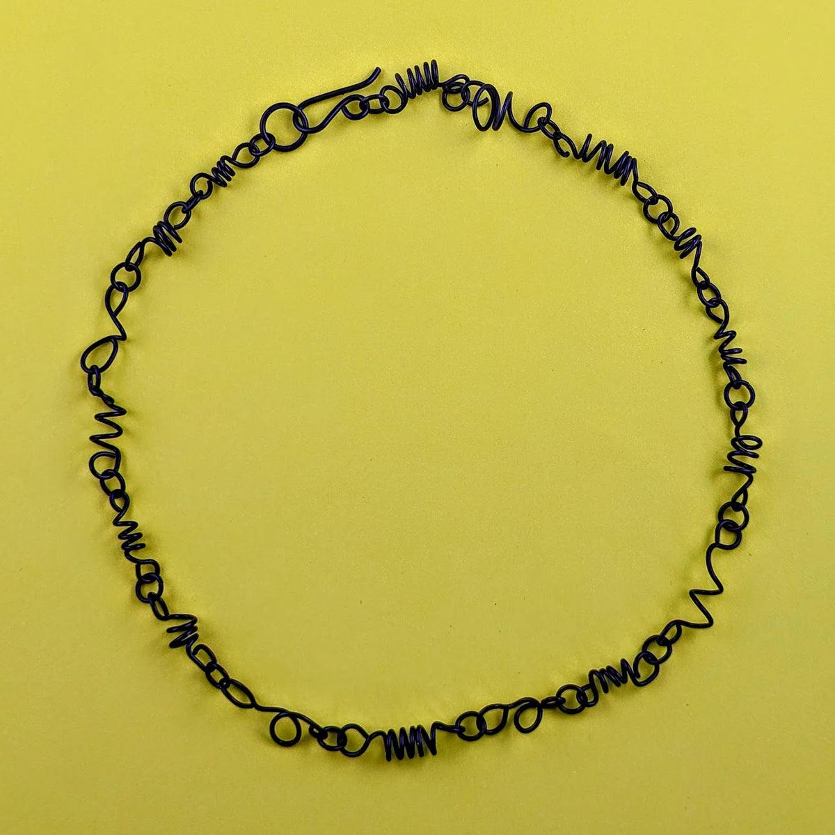 Calder Inspired Steel Necklace #1