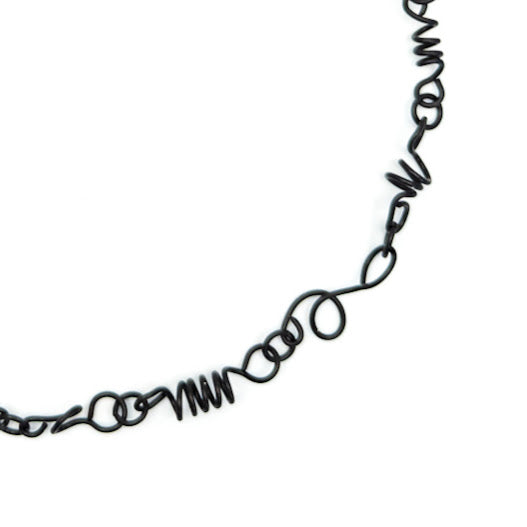 Calder Inspired Steel Necklace #1