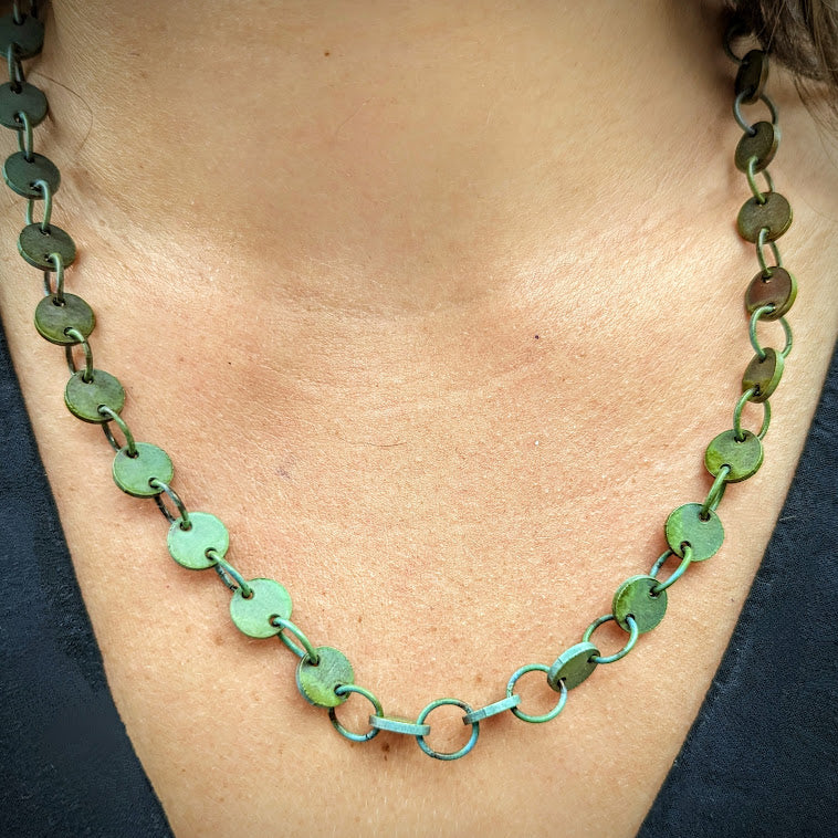 Soft Green Necklace